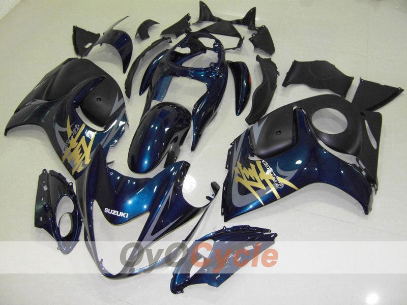 Kit carene a iniezione per GSXR1300 Hayabusa 08-20 - Blu, Nero - Stile di fabbrica #OYO87902652 Immagine principale del prodotto