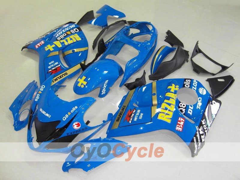 Kit carene a iniezione per GSXR1300 Hayabusa 08-20 - Blu - Rizla+ #OYO87902672 Immagine principale del prodotto