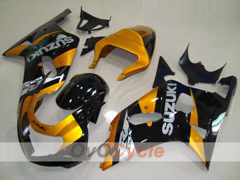 Carenatura a iniezione per GSX R750 anni 00-03 - Nero, Oro - Stile Factory #OYO87903292 Immagine principale del prodotto