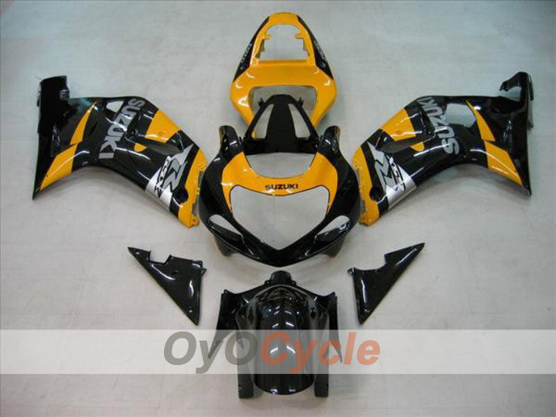 Carene a iniezione per GSX R750 00-03 - Giallo, Nero - Stile di fabbrica #OYO87901096 Immagine principale del prodotto