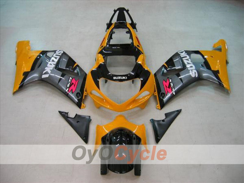 Kit carene a iniezione per GSX R750 anni 00-03 - Arancione, Argento - Stile Fabbrica #OYO87901097 Immagine principale del prodotto