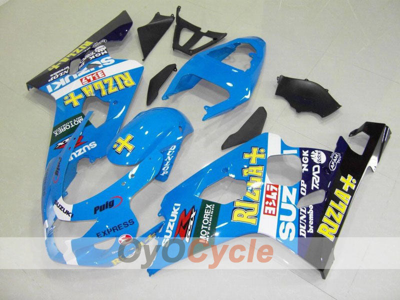 Kit carenatura a iniezione per GSX R750 04-05 - Blu, Nero - Rizla+ #OYO87901231 Immagine principale del prodotto