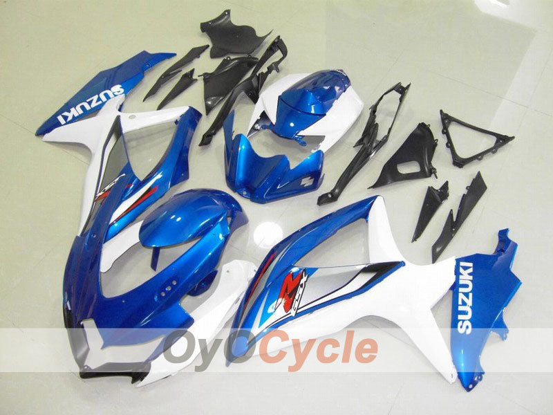 Kit carene a iniezione per GSX R750 08-10 - Blu, Bianco - Stile originale #OYO87901402 Immagine principale del prodotto