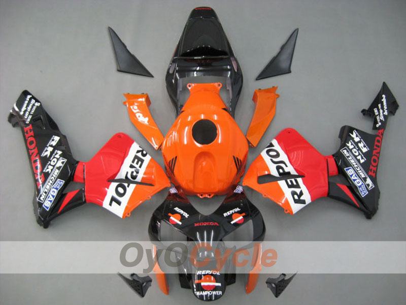 Kit carene a iniezione per CBR600RR 03-04 - Arancione, Nero - Repsol #OYO87902580 Immagine principale del prodotto