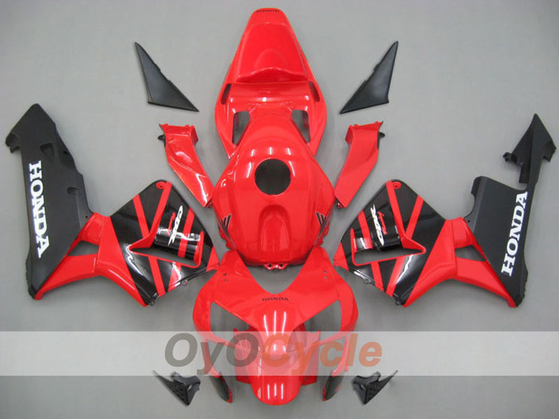 Kit carene a iniezione per CBR600RR 03-04 - Rosso, Nero - Stile di fabbrica #OYO87902512 Immagine principale del prodotto