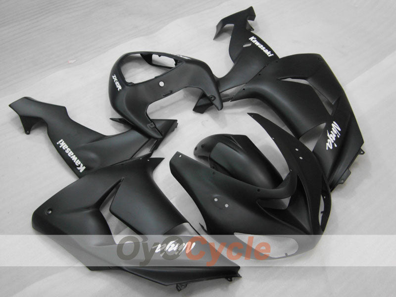 Kit carene a iniezione per NINJA ZX-10R 06-07 - Nero, Opaco - Stile originale #OYO87901574 Immagine principale del prodotto