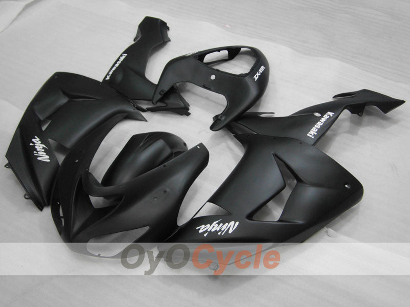 Kit carene a iniezione per NINJA ZX-10R 06-07 - Nero, Opaco - Stile originale #OYO87901574 Immagine secondaria del prodotto