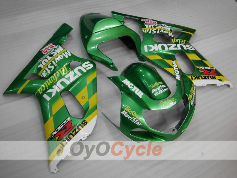 Kit carene a iniezione per GSX R750 00-03 - Verde - MOTUL #OYO87905143 Immagine principale del prodotto