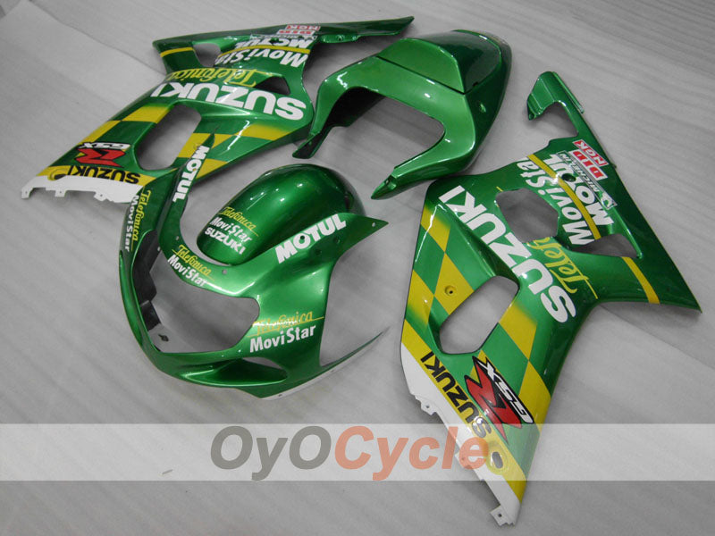 Carenatura a iniezione per GSX R1000 00-02 - Verde - MOTUL #OYO87905189 Immagine secondaria del prodotto
