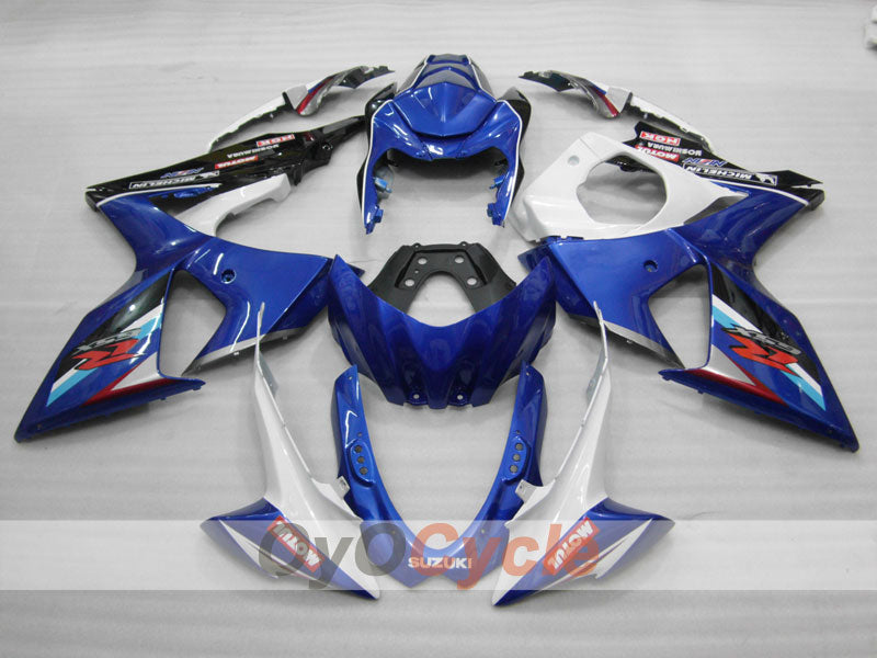 Kit carene a iniezione per GSX R1000 09-16 - Blu, Bianco - Stile Factory, MOTUL #OYO87902868 Immagine secondaria del prodotto