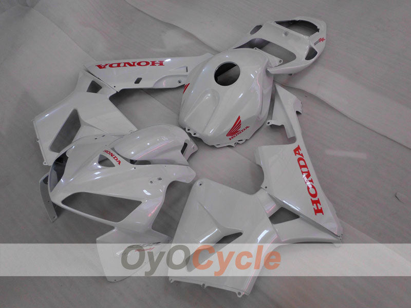 Carena a iniezione per CBR600RR anni 03-04 - Bianca - Stile Fabbrica #OYO87902564 Immagine secondaria del prodotto