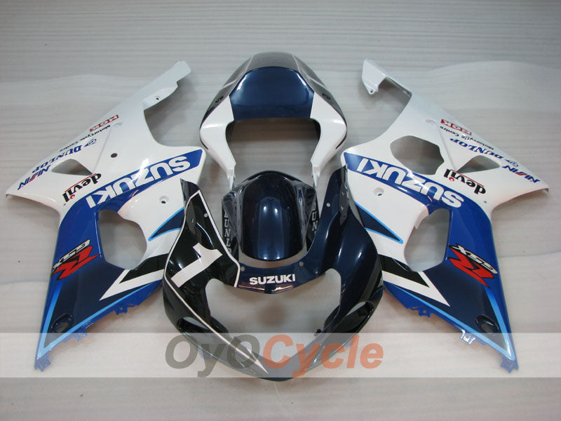 Carenatura a iniezione per GSX R600 01-03 - Blu, Bianco - Stile Fabbrica #OYO87905091 Immagine secondaria del prodotto