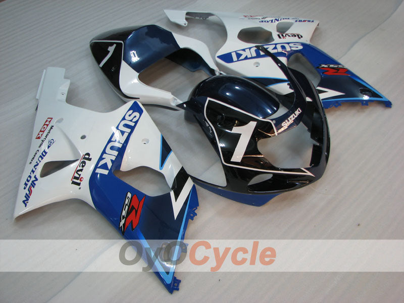 Kit carene a iniezione per GSX R1000 00-02 - Blu, Bianco - DUNLOP #OYO87905192 Immagine secondaria del prodotto