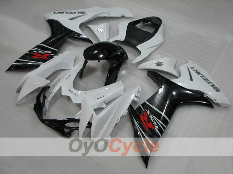 Kit carenatura a iniezione per GSX R750 11-26 - Bianco, Nero - Stile fabbrica #OYO87903197 Immagine principale del prodotto