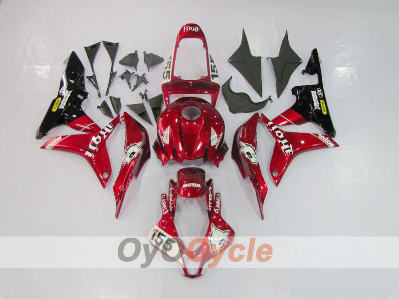 Carene a iniezione per CBR600RR anni 07-08 - Rosso, Nero - Stile di fabbrica #OYO87900390 Immagine principale del prodotto
