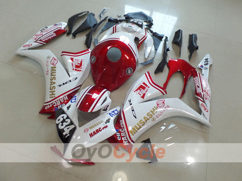 Kit carene a iniezione per CBR1000RR 12-16 - Rosso, Bianco - Stile Fabbrica #OYO87903324 Immagine principale del prodotto