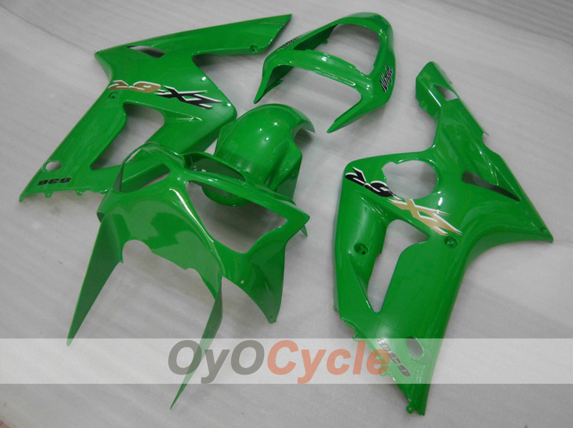 Kit carenatura a iniezione per NINJA ZX-6R 03-04 - Verde - Stile Originale #OYO87901771 Immagine secondaria del prodotto