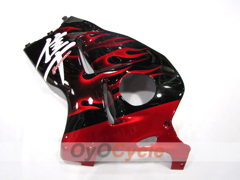Kit carenatura a iniezione per GSXR1300 Hayabusa 99-07 - Rosso, Nero - Fiamma #OYO87902656 Immagine secondaria del prodotto