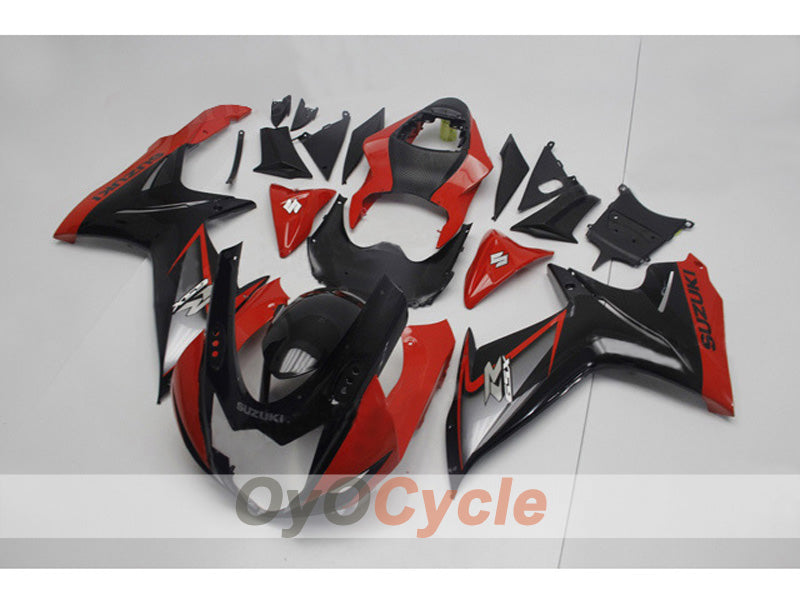 Kit carene a iniezione per GSX R750 anni 11-26 - Arancione, Nero - Stile di fabbrica #OYO87903200 Immagine principale del prodotto