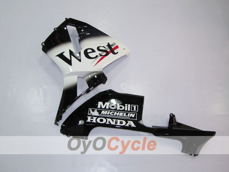 Kit carene a iniezione per CBR600RR 05-06 - Bianco, Nero - West #OYO87900353 Immagine secondaria del prodotto