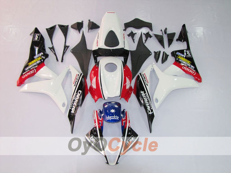 Kit carene a iniezione per CBR600RR 07-08 - Bianco, Nero - Lee #OYO87900371 Immagine principale del prodotto