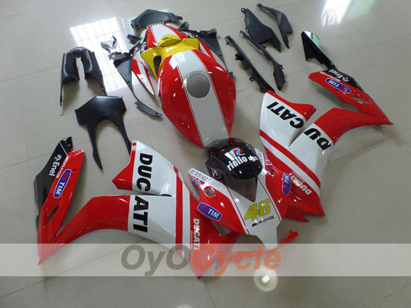 Kit carene a iniezione per CBR1000RR 12-16 - Rosso, bianco - Stile originale #OYO87903327 Immagine principale del prodotto