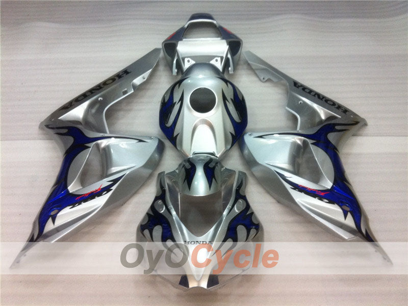 Kit carene a iniezione per CBR1000RR 06-07 - Blu, Argento - Fiamma #OYO87900583 Immagine principale del prodotto
