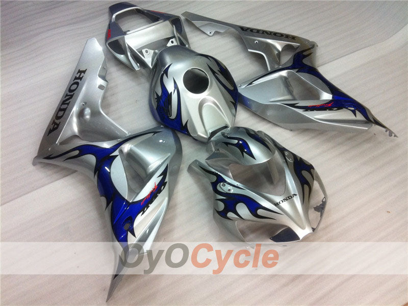 Kit carene a iniezione per CBR1000RR 06-07 - Blu, Argento - Fiamma #OYO87900583 Immagine secondaria del prodotto
