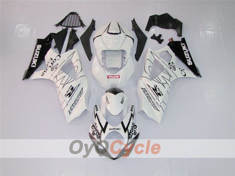 Carene a iniezione per GSX R1000 07-08 - Bianco, Nero - Corona, MOTUL #OYO87902066 Immagine principale del prodotto