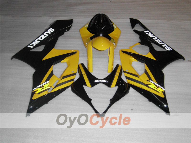 Kit carene a iniezione per GSX R1000 05-06 - Giallo, Nero - Stile di fabbrica #OYO87901982 Immagine principale del prodotto