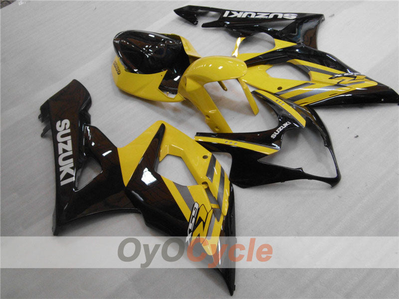 Kit carene a iniezione per GSX R1000 05-06 - Giallo, Nero - Stile di fabbrica #OYO87901982 Immagine secondaria del prodotto
