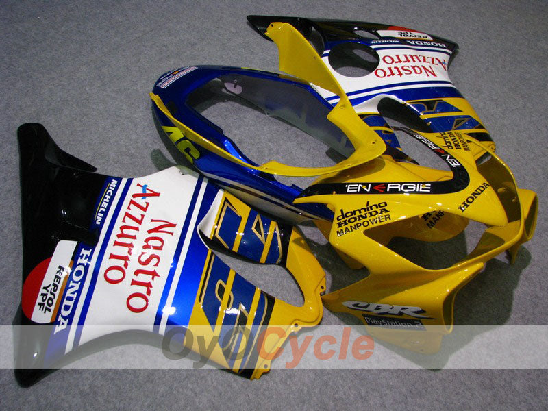 Kit carene a iniezione per CBR600F4i 04-07 - Giallo, Blu - MICHELIN, Nastro Azzurro #OYO87900204 Immagine principale del prodotto