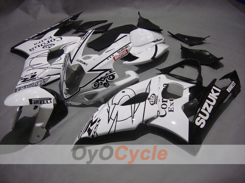 Kit carene a iniezione per GSX R1000 05-06 - Bianco, Nero - Corona, MOTUL #OYO87901944 Immagine principale del prodotto