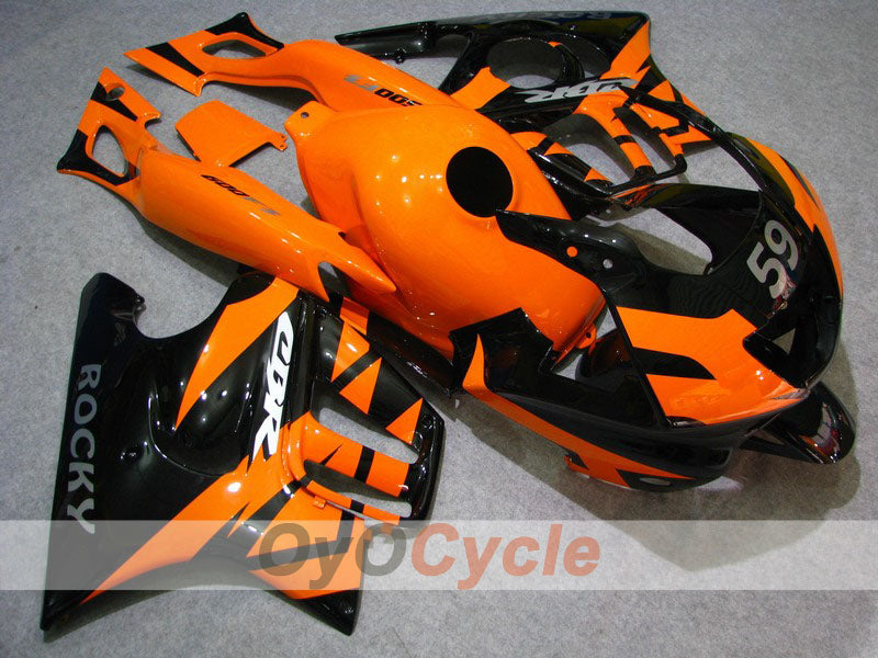 Kit carenatura a iniezione per CBR600F3 95-96 - Arancione, Nero - Stile di fabbrica #OYO87900026 Immagine principale del prodotto