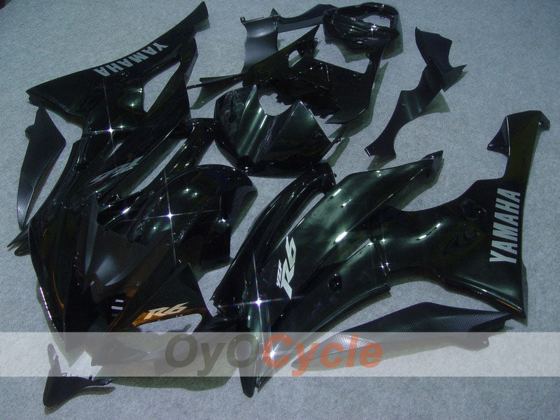 Kit carenatura a iniezione per YZF-R6 08-16 - Nero - Stile di fabbrica #OYO87900976 Immagine principale del prodotto