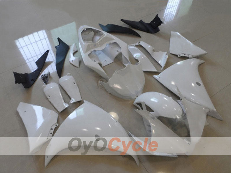 Kit carene a iniezione per YZF-R1 12-14 - Bianco, Nero - Stile di fabbrica #OYO87903182 Immagine principale del prodotto