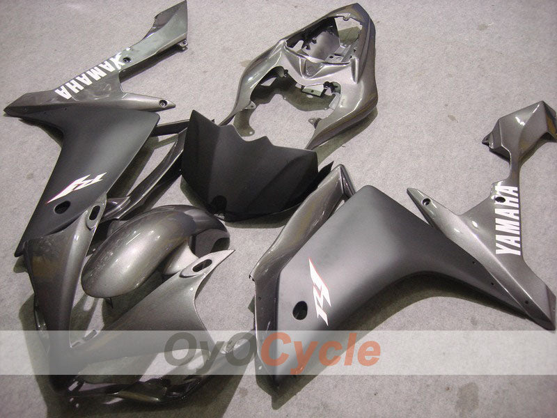 Kit carene a iniezione per YZF-R1 07-08 - Nero, Argento, Opaco - Stile originale #OYO87900874 Immagine principale del prodotto