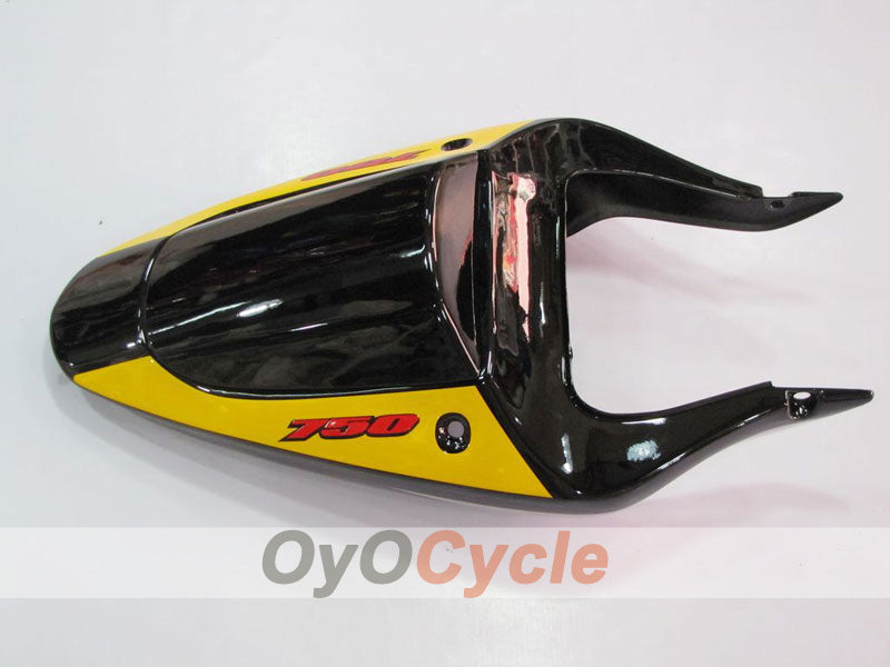 Carenatura a iniezione per GSX R750 anni 00-03 - Giallo, Argento - Stile di fabbrica #OYO87901065 Immagine secondaria del prodotto