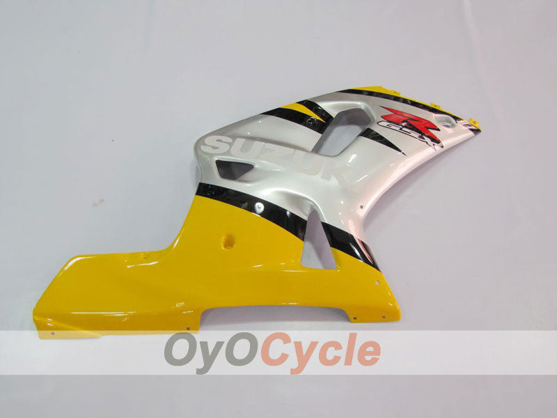 Kit carene a iniezione per GSX R600 01-03 - Giallo, Argento - Stile Fabbrica #OYO87901085 Immagine secondaria del prodotto