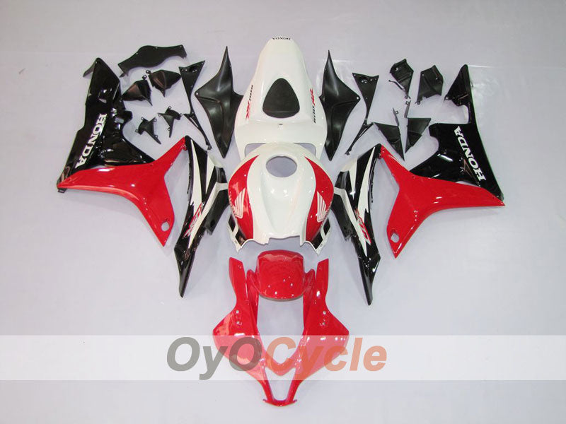 Kit carenatura a iniezione per CBR600RR 07-08 - Rosso, Nero - Stile di fabbrica #OYO87900384 Immagine principale del prodotto