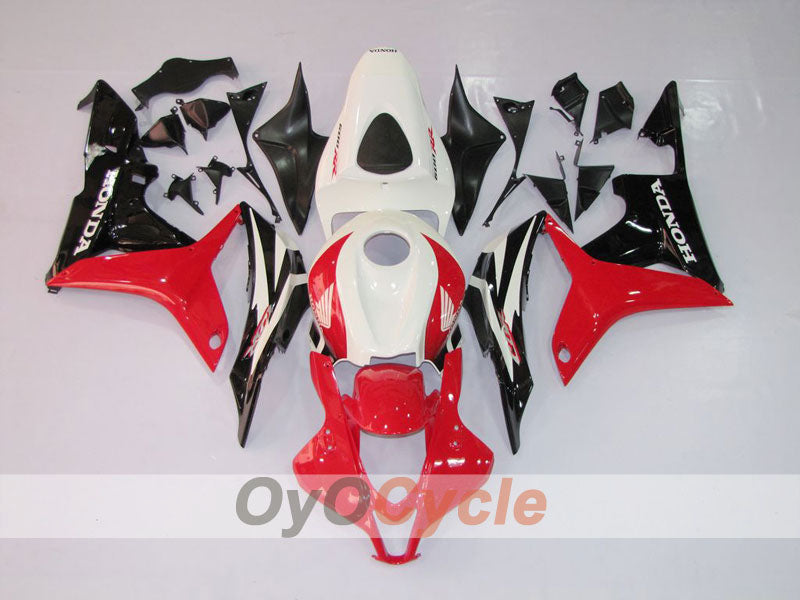 Kit carenatura a iniezione per CBR600RR 07-08 - Rosso, Nero - Stile di fabbrica #OYO87900384 Immagine secondaria del prodotto