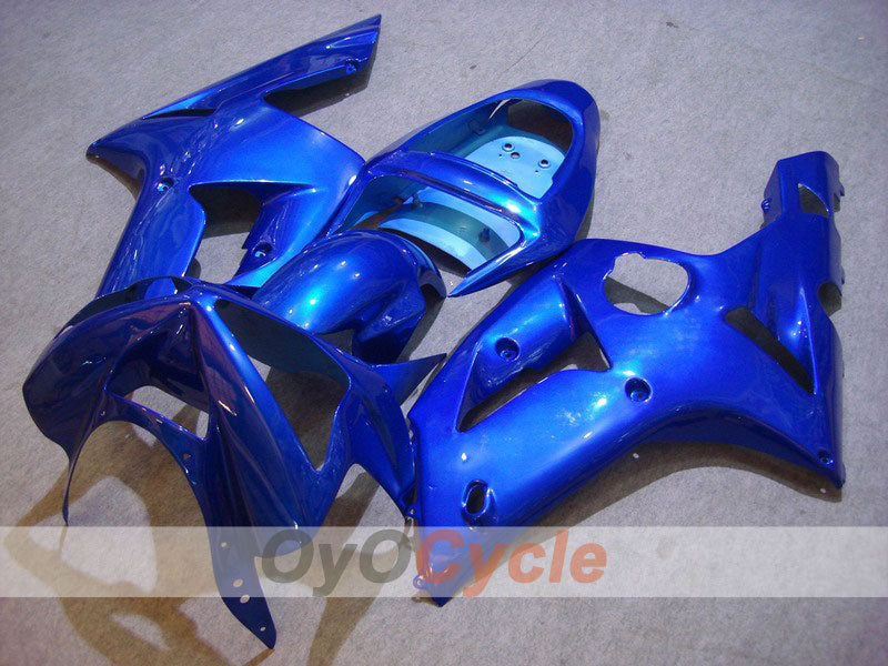 Kit carenatura a iniezione per NINJA ZX-6R 03-04 - Blu - Stile di fabbrica #OYO87901753 Immagine principale del prodotto