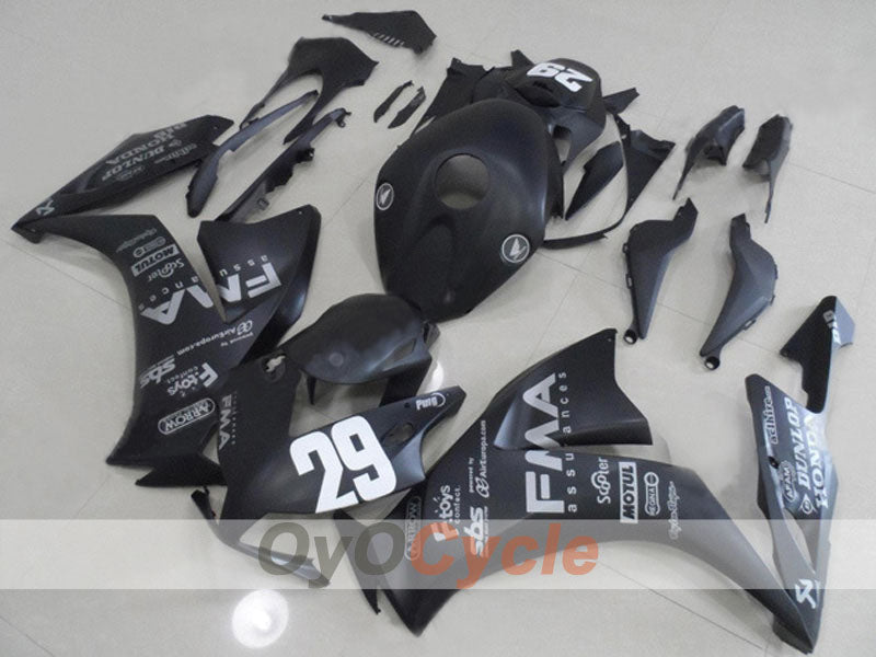 Kit carene a iniezione per CBR1000RR 12-16 - Nero, opaco - DUNLOP, MOTUL #OYO87903330 Immagine principale del prodotto