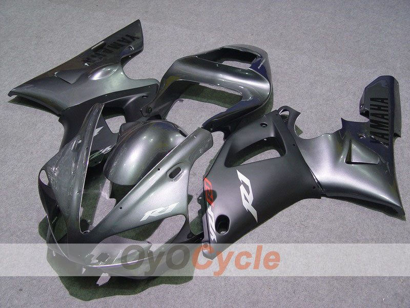 Carena a iniezione per YZF-R1 00-01 - Nero, Argento, Opaco - Stile originale #OYO87900783 Immagine principale del prodotto