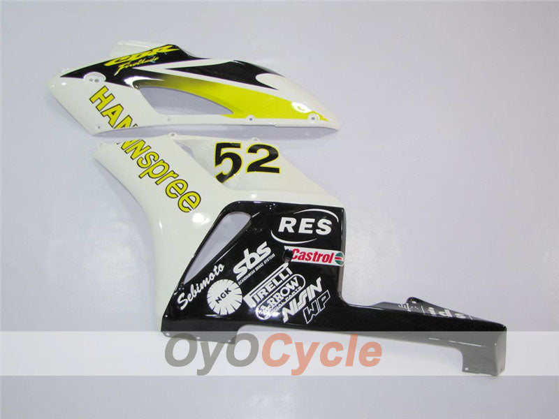 Carena a iniezione per CBR1000RR 06-07 - Bianca, Nera - HANN Spree #OYO87900606 Immagine secondaria del prodotto