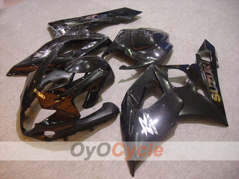 Carenatura a iniezione per GSX R1000 05-06 - Nera - Stile di fabbrica #OYO87902021 Immagine principale del prodotto