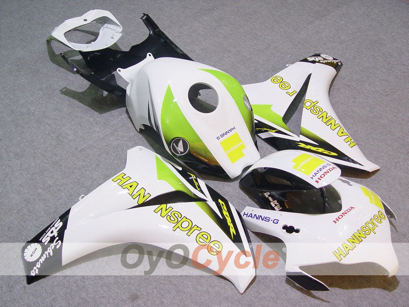 Kit carene a iniezione per CBR1000RR 08-11 - Bianco, Nero - HANN Spree #OYO87900687 Immagine principale del prodotto