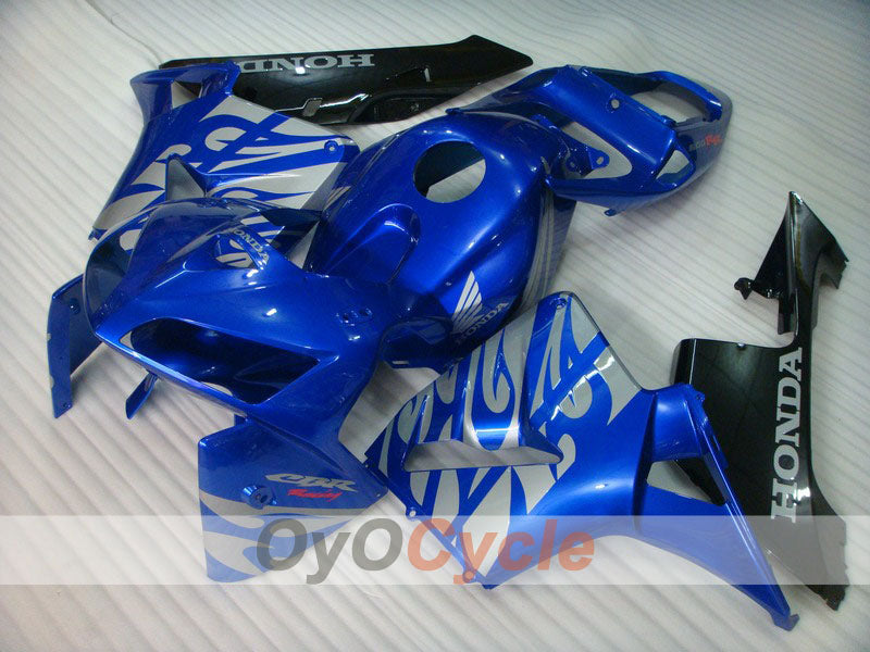 Kit Carene a Iniezione per CBR600RR anni 05-06 - Blu, Nero - Stile Originale #OYO87900300 Immagine principale del prodotto