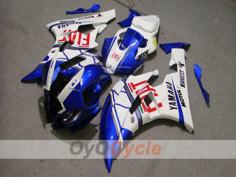 Kit Carene a iniezione per YZF-R6 06-07 - Blu, Bianco - FIAT, MOTUL #OYO87900935 Immagine principale del prodotto