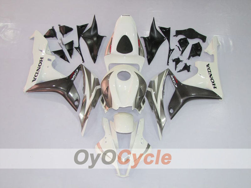 Carenatura a iniezione per CBR600RR 07-08 - Bianco, Argento - Stile di Fabbrica #OYO87900382 Immagine secondaria del prodotto
